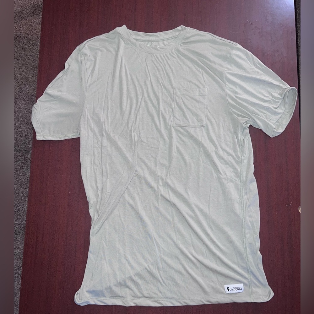 Cotopaxi Men's light green Short Sleeve Tee